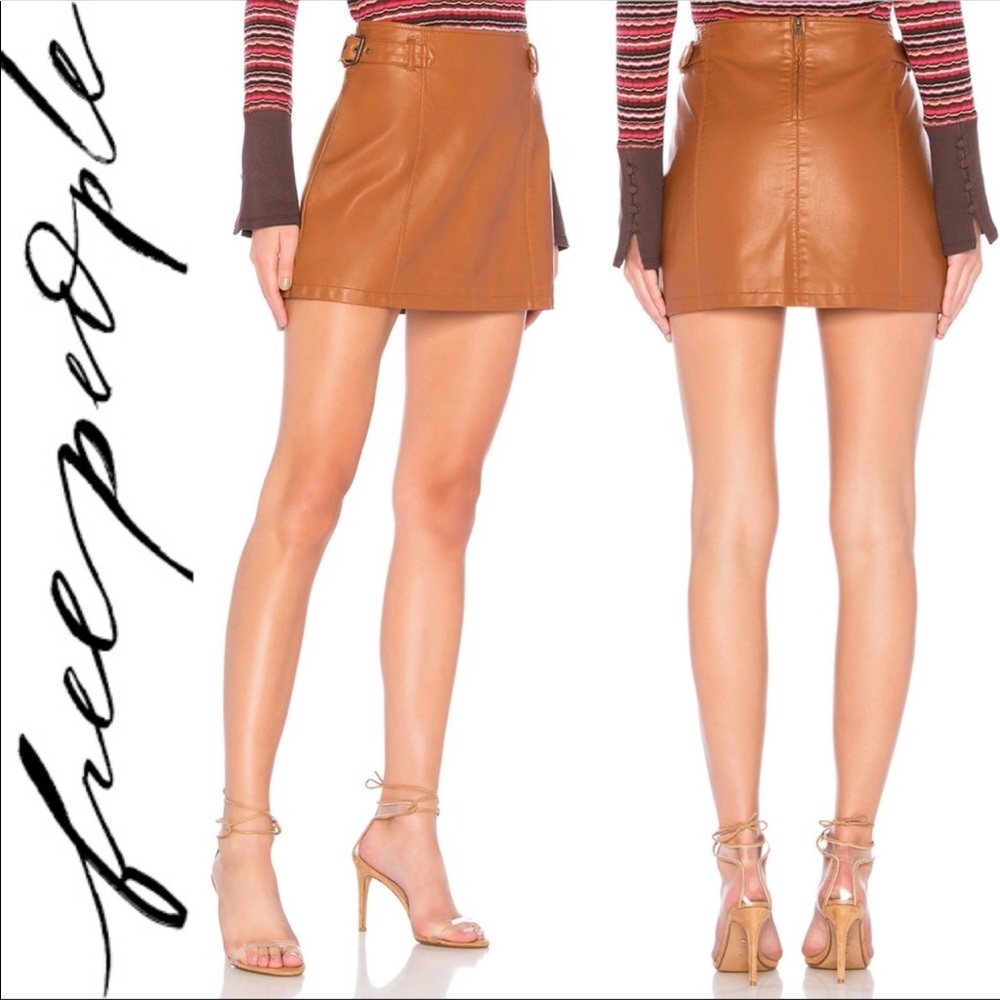Charli Vegan Mini Skirt